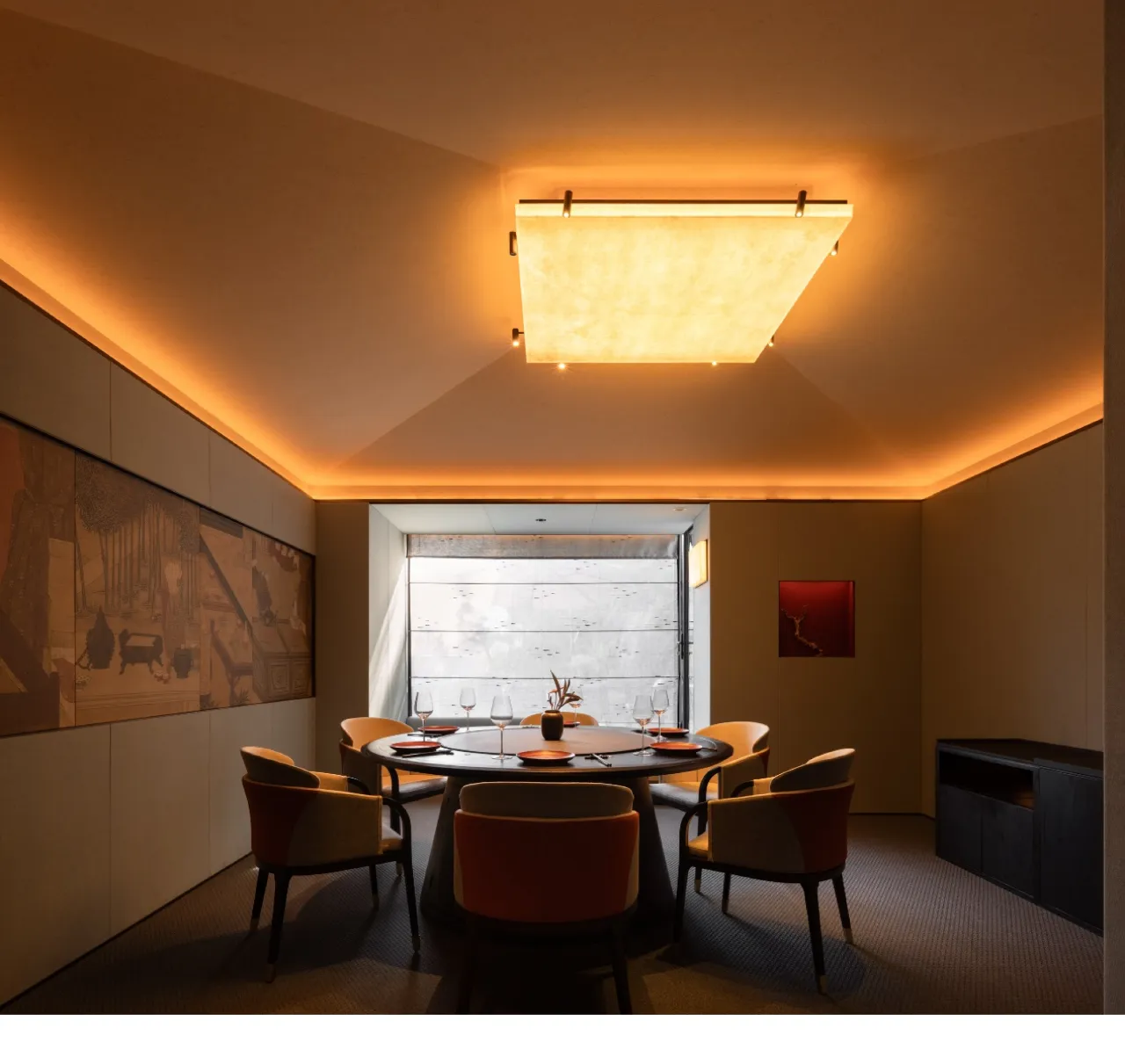 春山秋水｜新作：放翁 · 悬崖餐厅：鹤舞山谷，大隐在野-43