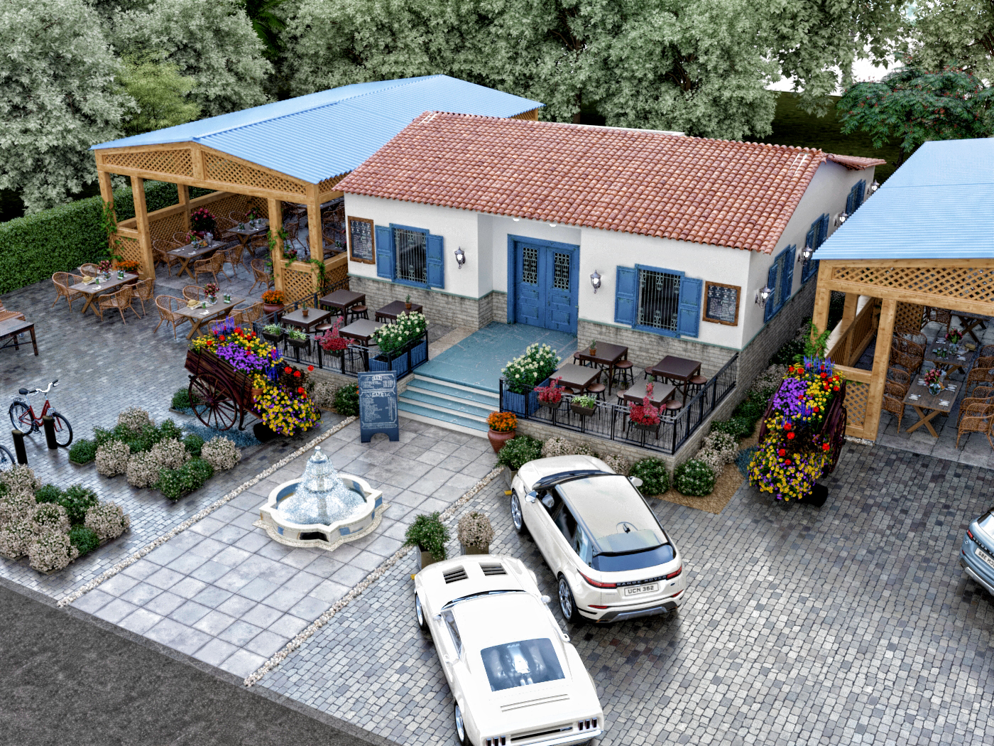 Mediterranean Style Café-2