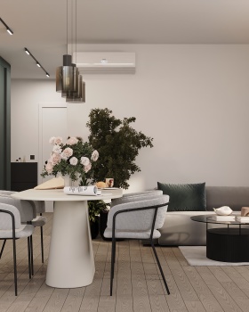 优雅公寓丨克罗地亚萨格勒布丨Double.A studio