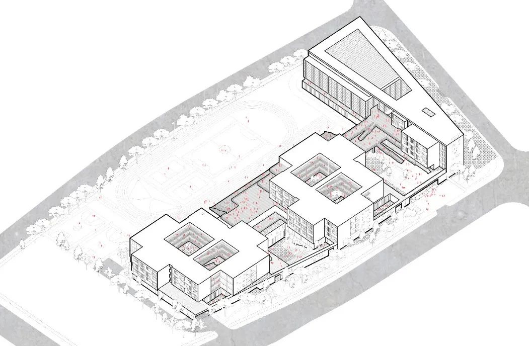 杭州滨江江南单元小学及幼儿园丨中国杭州丨曾群建筑研究室-27