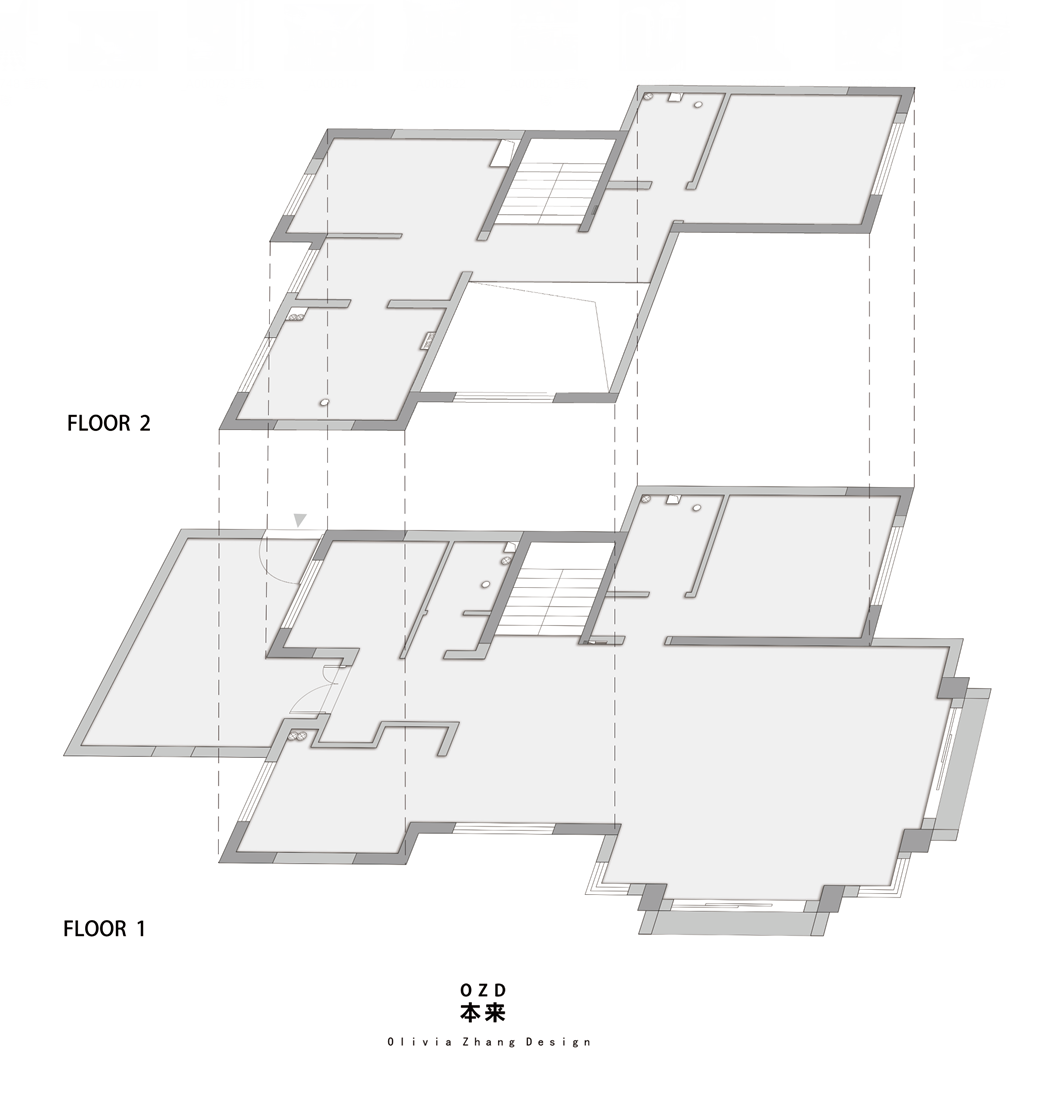 得然 · 西安270㎡叠拼私宅设计丨中国西安丨OZD本来空间设计-9