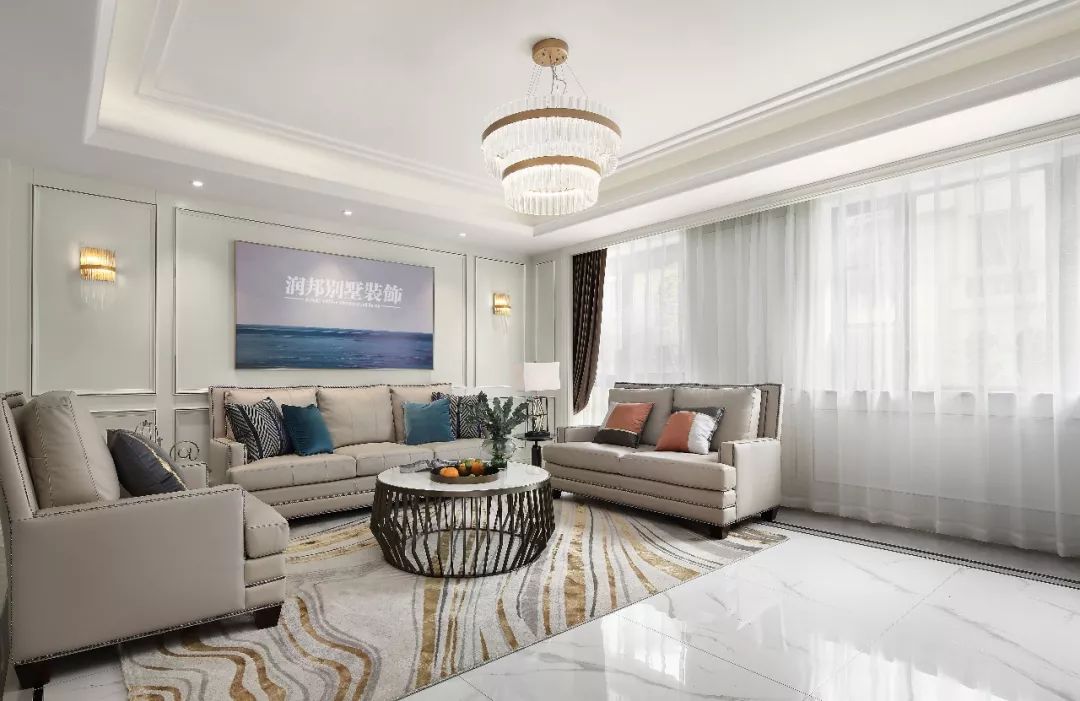 薛杨团队打造无锡 480㎡轻奢别墅，诠释现代生活美学-48