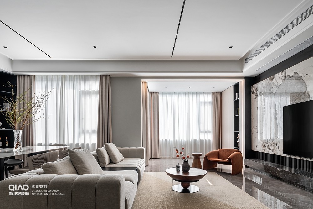 轻奢+法式混搭私宅丨中国重庆丨重庆俏业家装饰-28