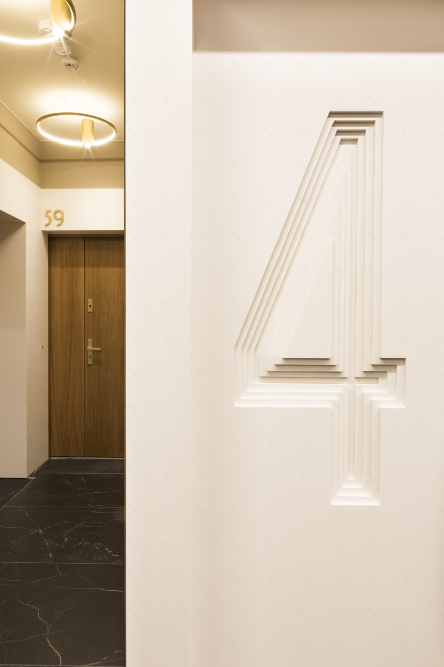 Lazienki Park Residence 导视系统设计丨波兰华沙丨Studio Blisko-29