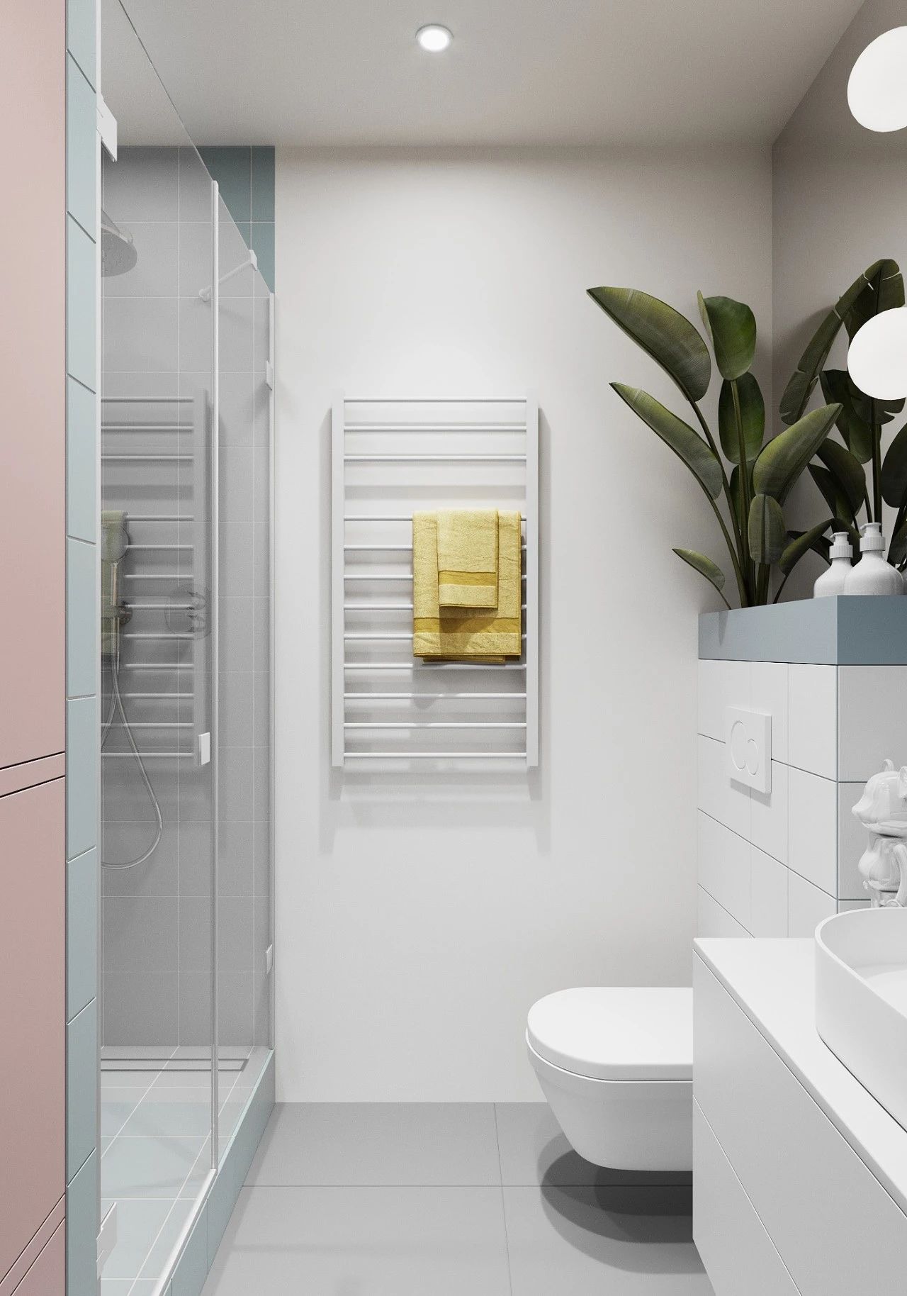 气质非凡的 80㎡空间设计丨Olga Bondar-98