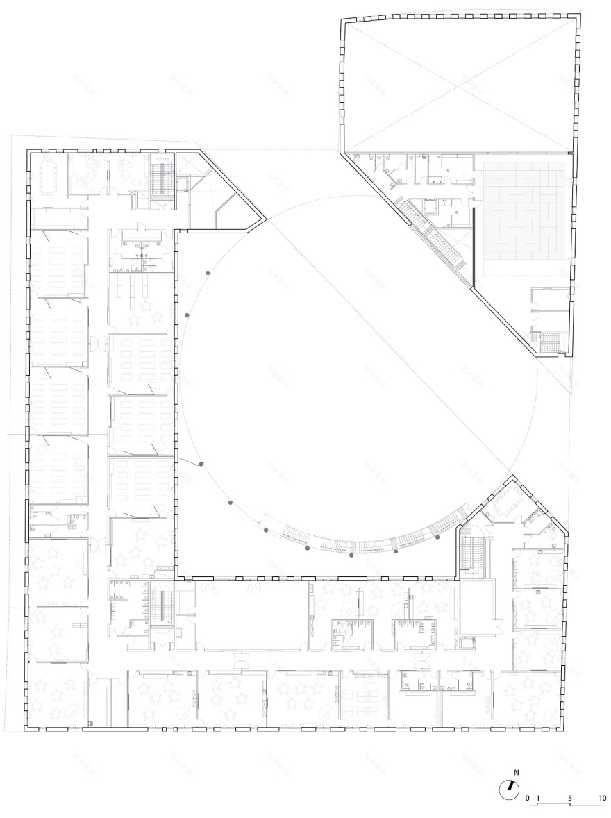 Geneviève de Gaulle Anthonioz 校园综合体丨Atelier Aconcept-51