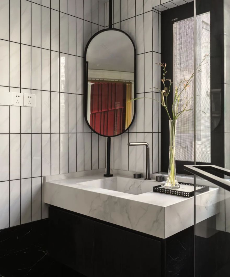 现代轻奢雅宅丨桃弥空间设计-55