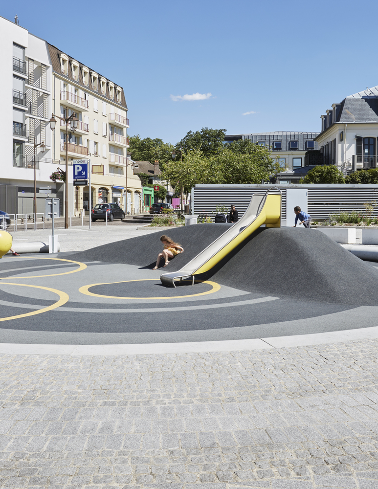 法国 Mantes-la-Jolie 市 Henri Dunant 广场改造，实现行人友好与城市融合-19