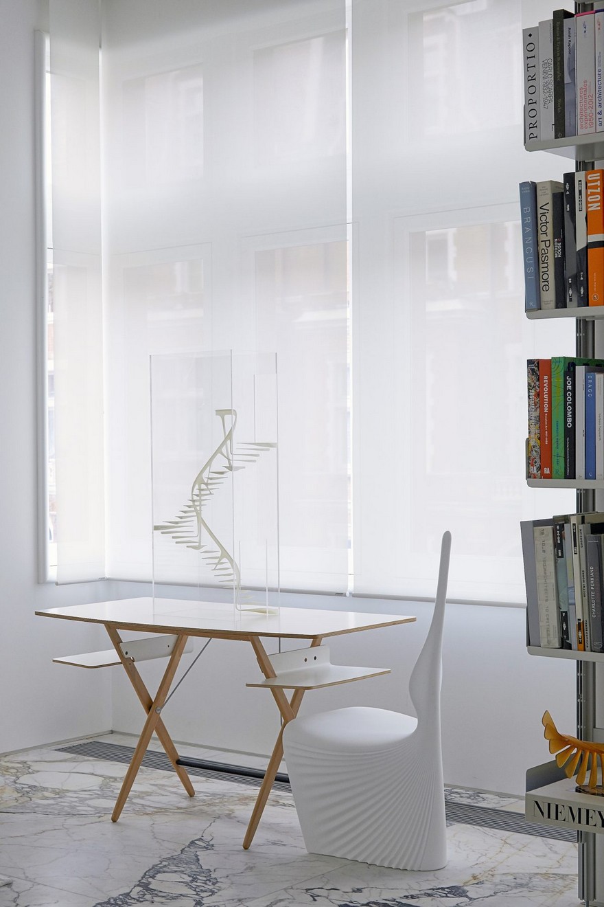 West London Apartment with Stylish Interiors Completely White-10