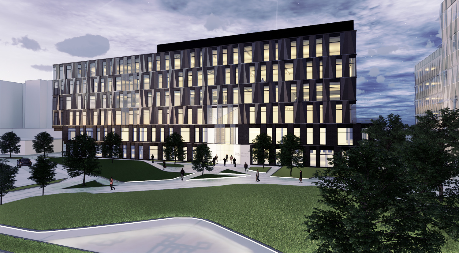 住宅区门户办公大楼-14