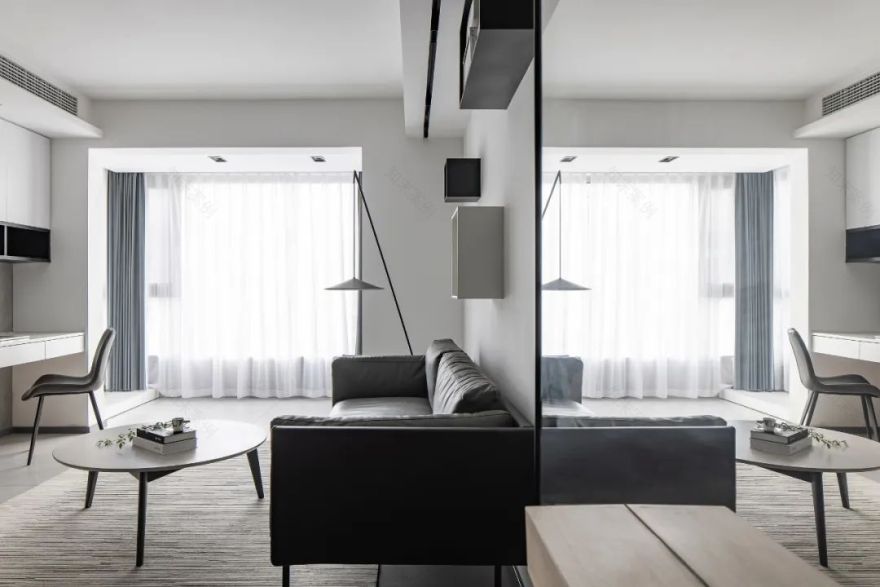 采光不足房屋的装修设计丨LanTing decoration-35