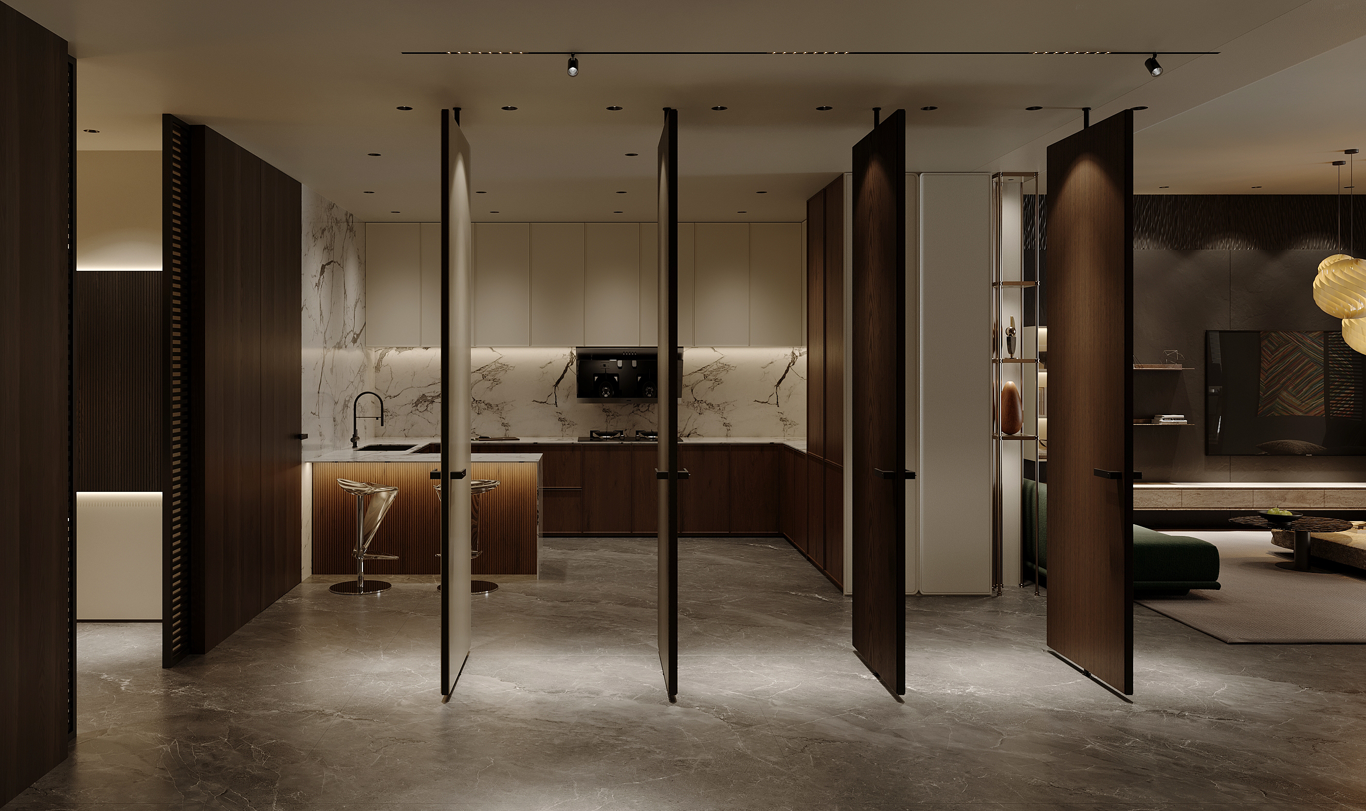 定制展厅渲染-11