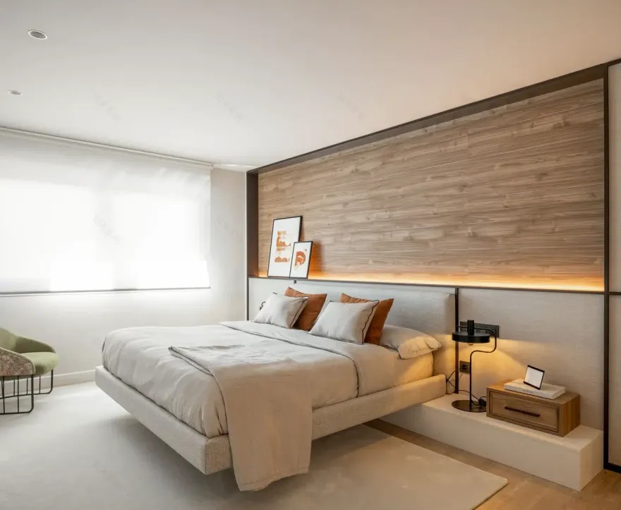 西班牙设计师的明亮海景公寓-13