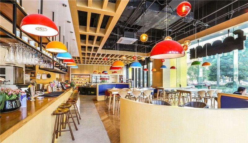 暖黄空间，舒适享受——便当餐厅“饭范”设计赏析-36