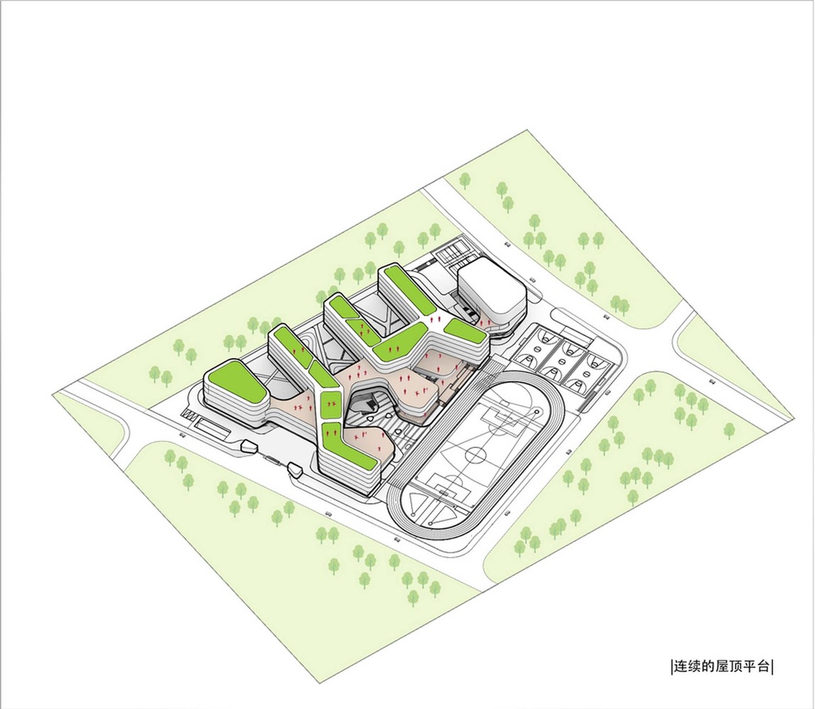 浙江大学的附属中学教育建筑 · 开放,活力,绿色-61