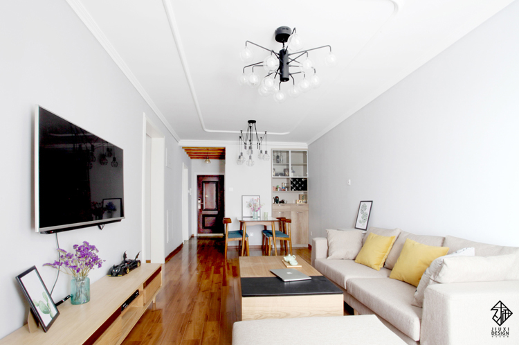 【久栖设计】北京富力蕙兰美居丨如沐自然-12