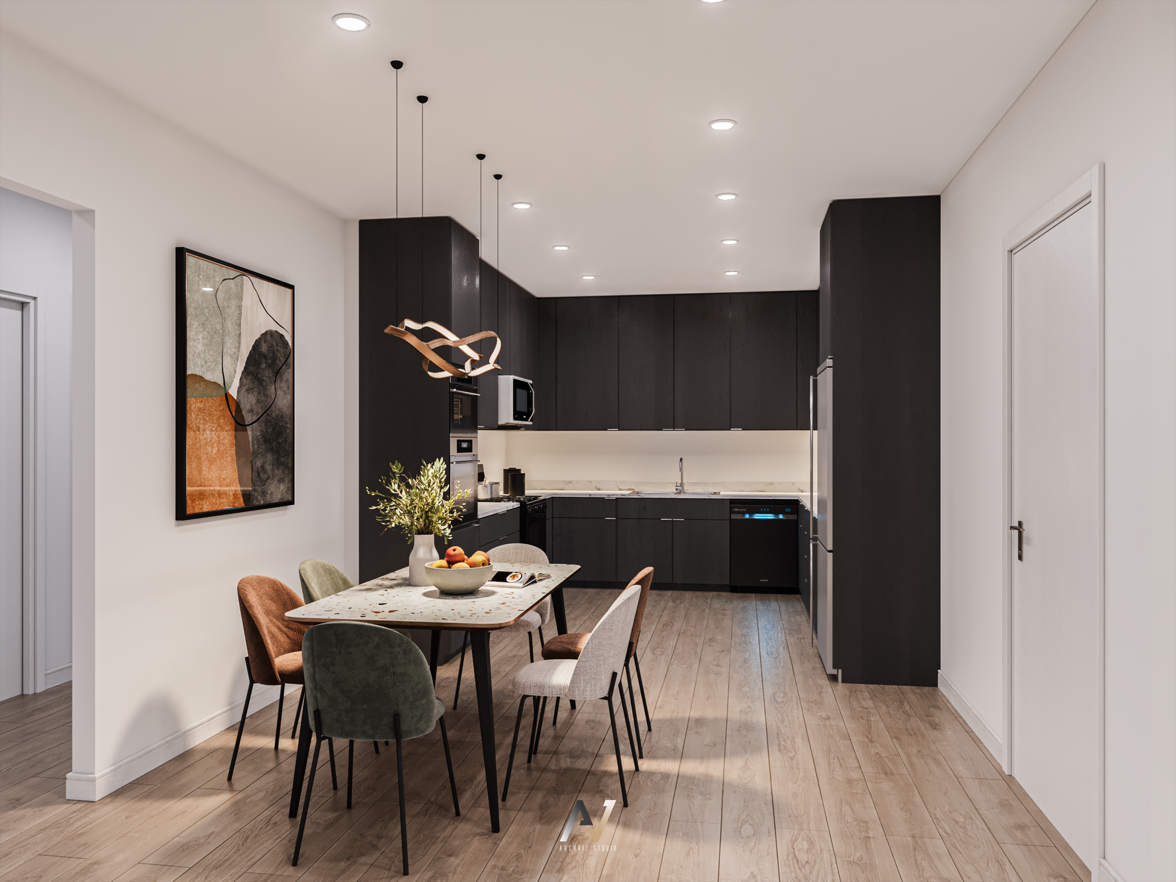 3D Apartment renderings-2