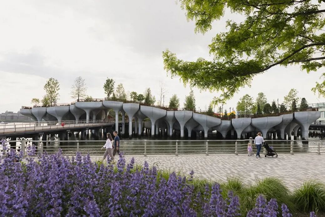 纽约水上公园“Little Island”丨美国纽约丨Heatherwick Studio-3