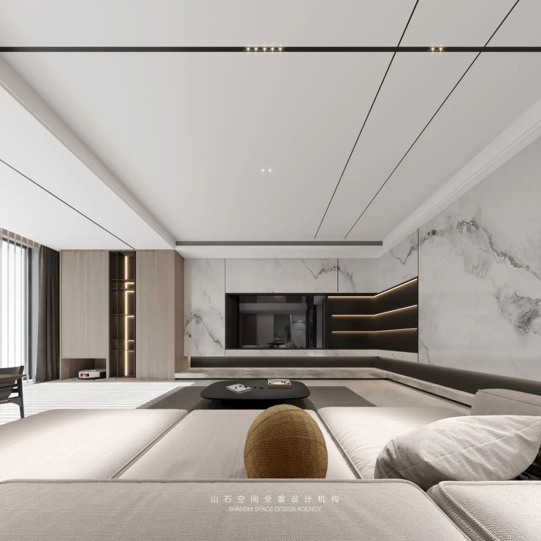 新希望锦麟河院挑空别墅丨中国沈阳丨山石空间全案设计机构-9