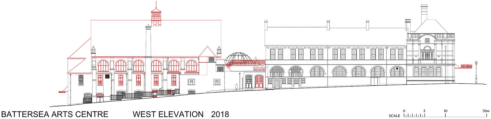 巴特西艺术中心,伦敦 / Haworth Tompkins-123