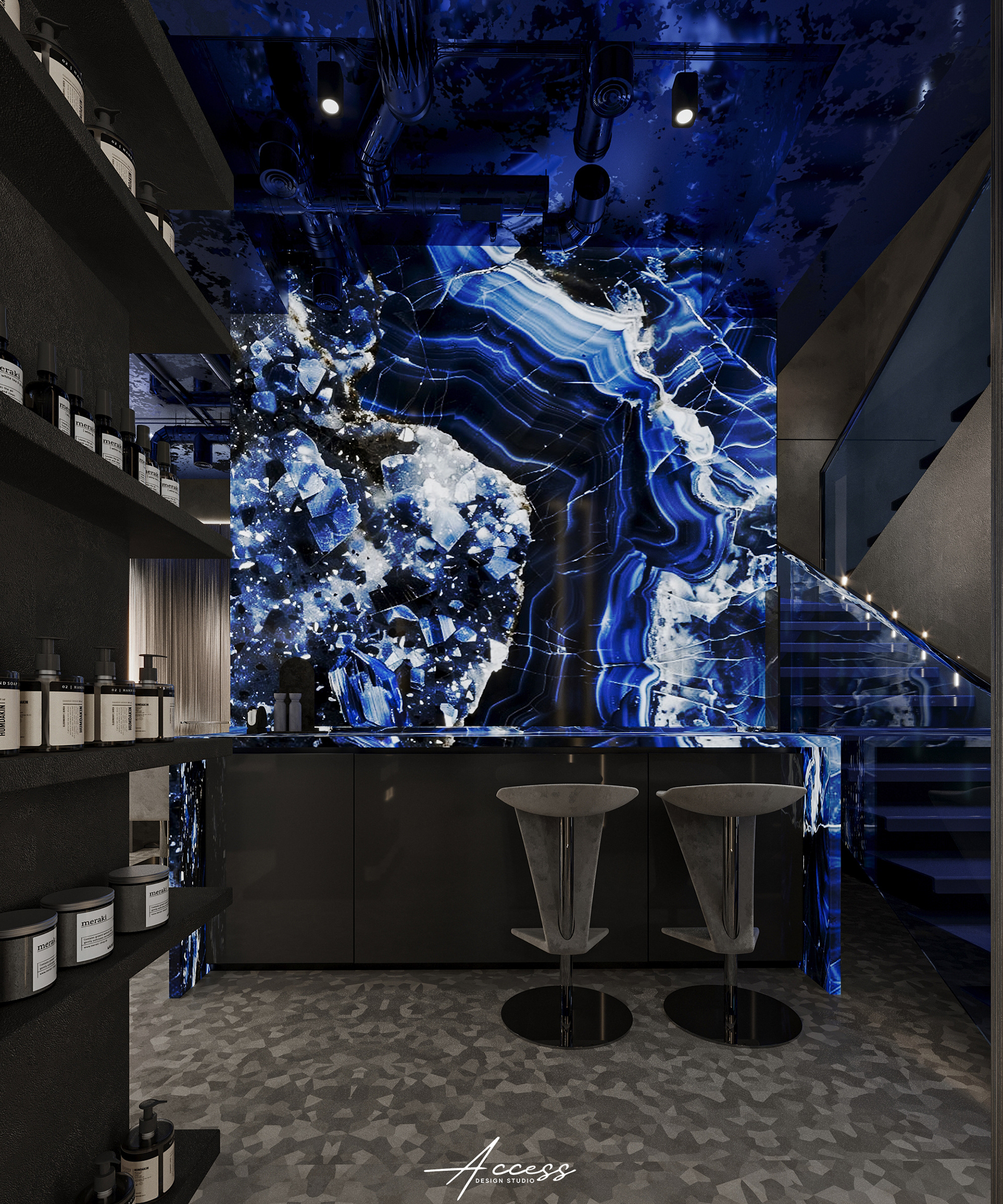 Nawras al Mullahi美容沙龙设计丨Access Design-15