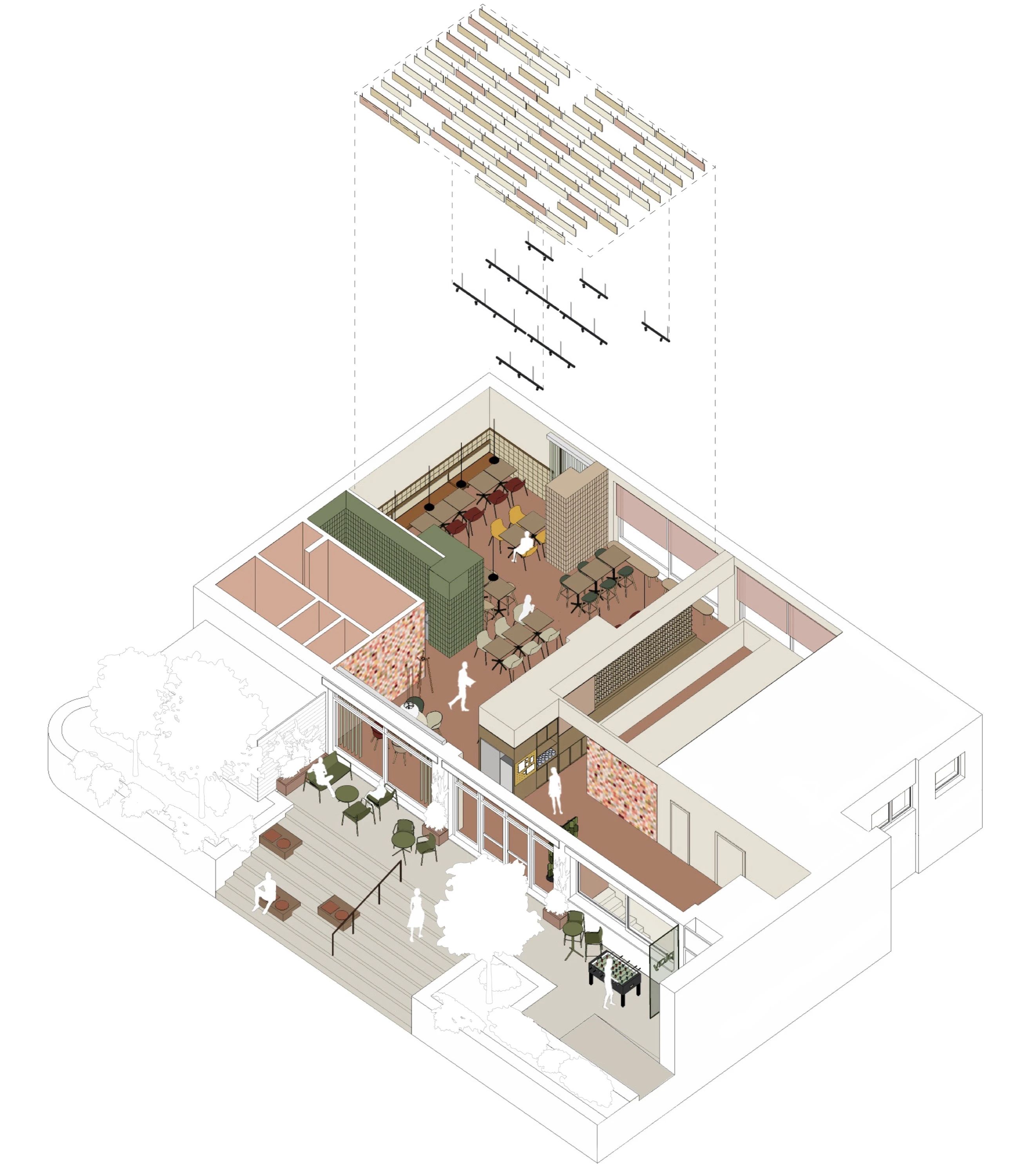 卡斯泰尔法尔菲公司食堂丨意大利丨DEFERRARI MODESTI-2
