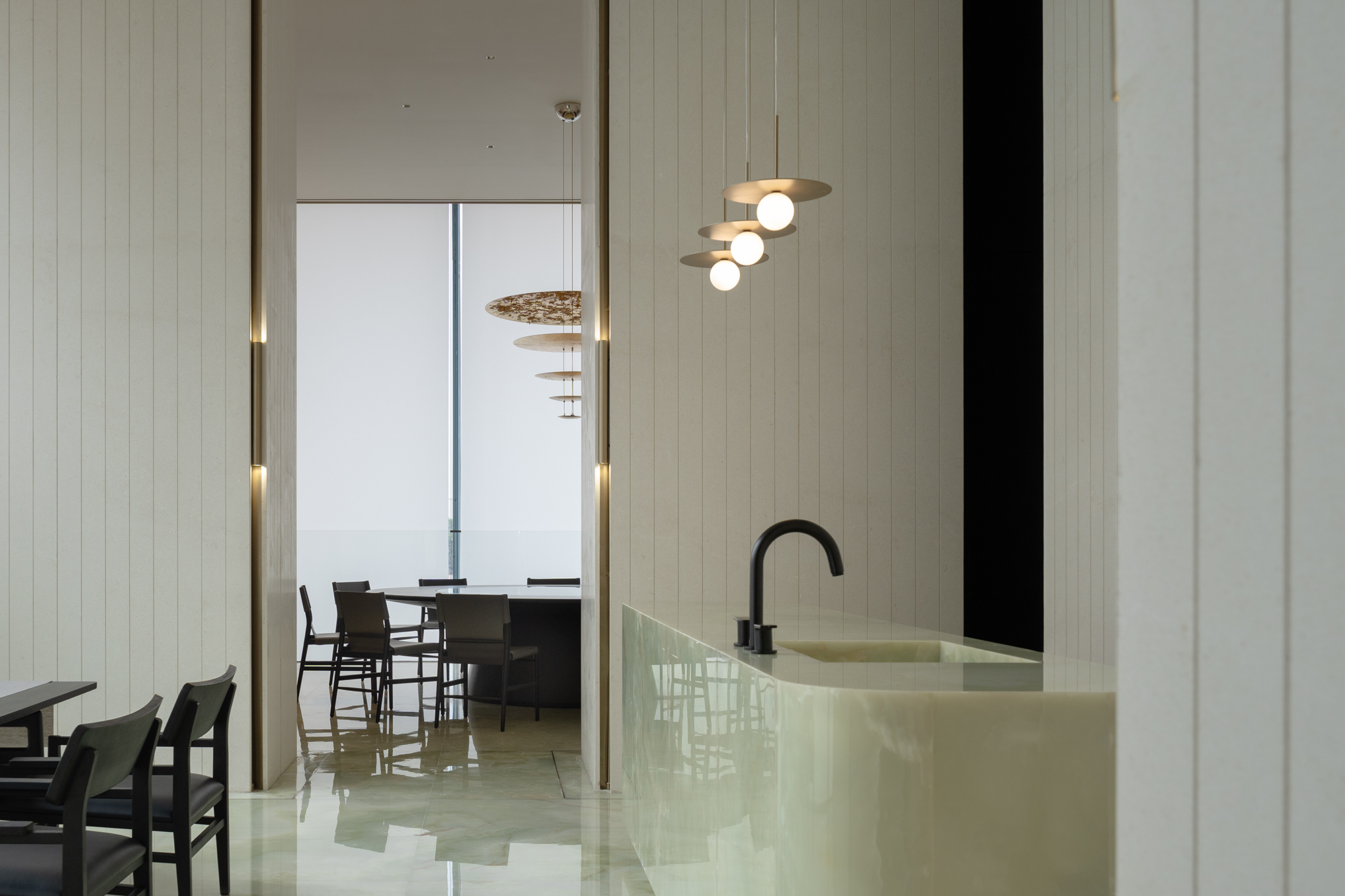 东莞悦府城市展厅丨中国东莞丨水相设计-86