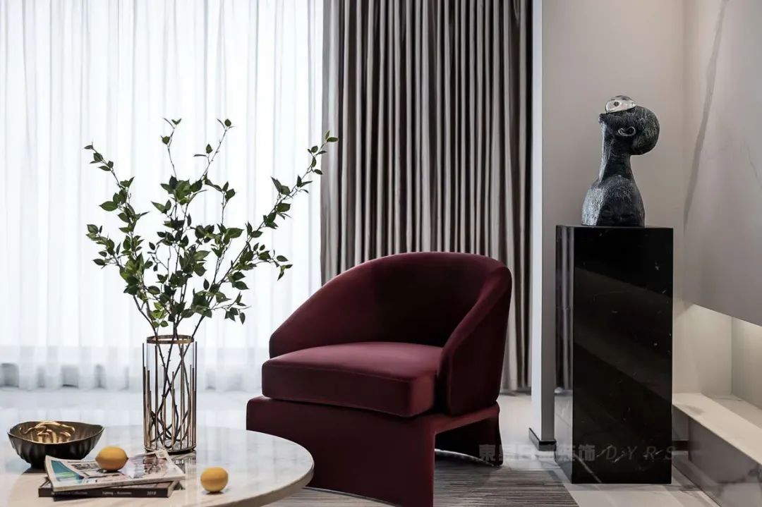 240㎡现代风格装修实拍，自在于形，雅蓄于心！-48