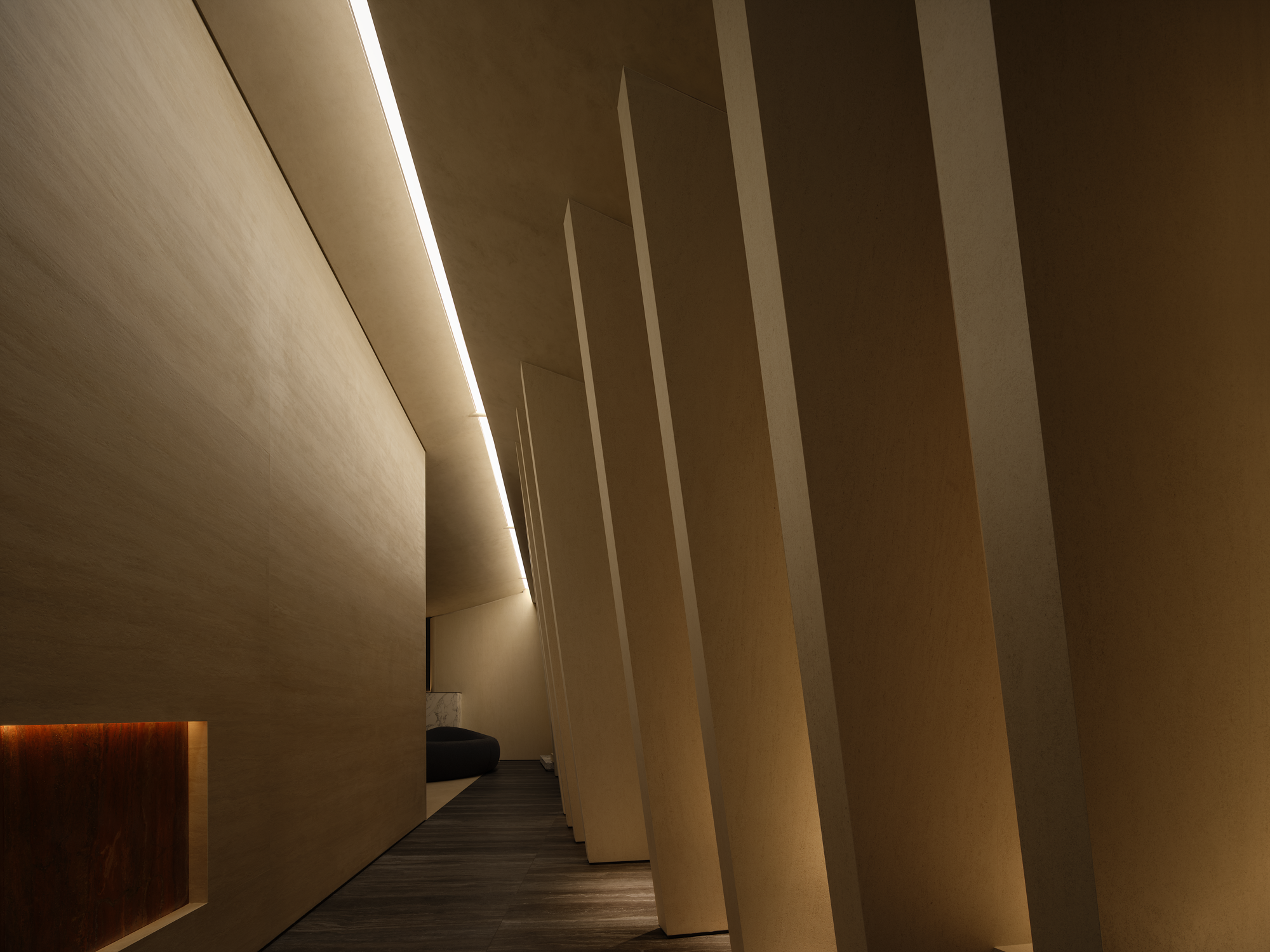 广东罗浮宫INALCO岩板展厅丨中国广州丨香港凯文国际设计-7