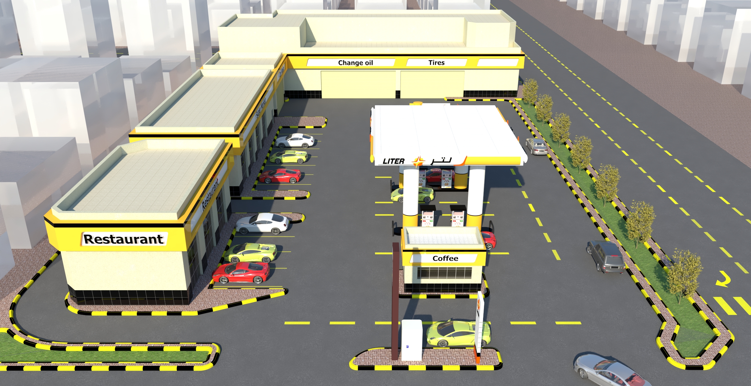 El Nozha Petrol Station-3