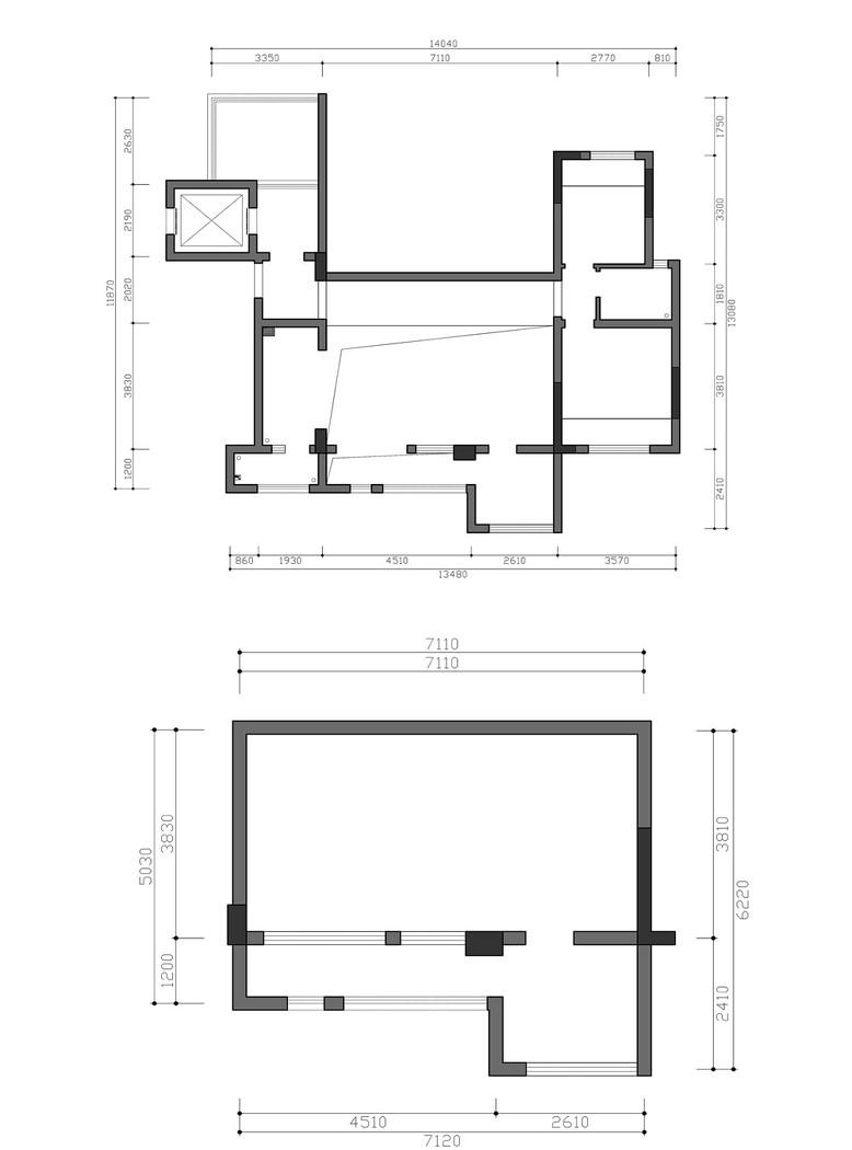 平层现代简约风设计丨中国重庆丨重庆初晨设计-0