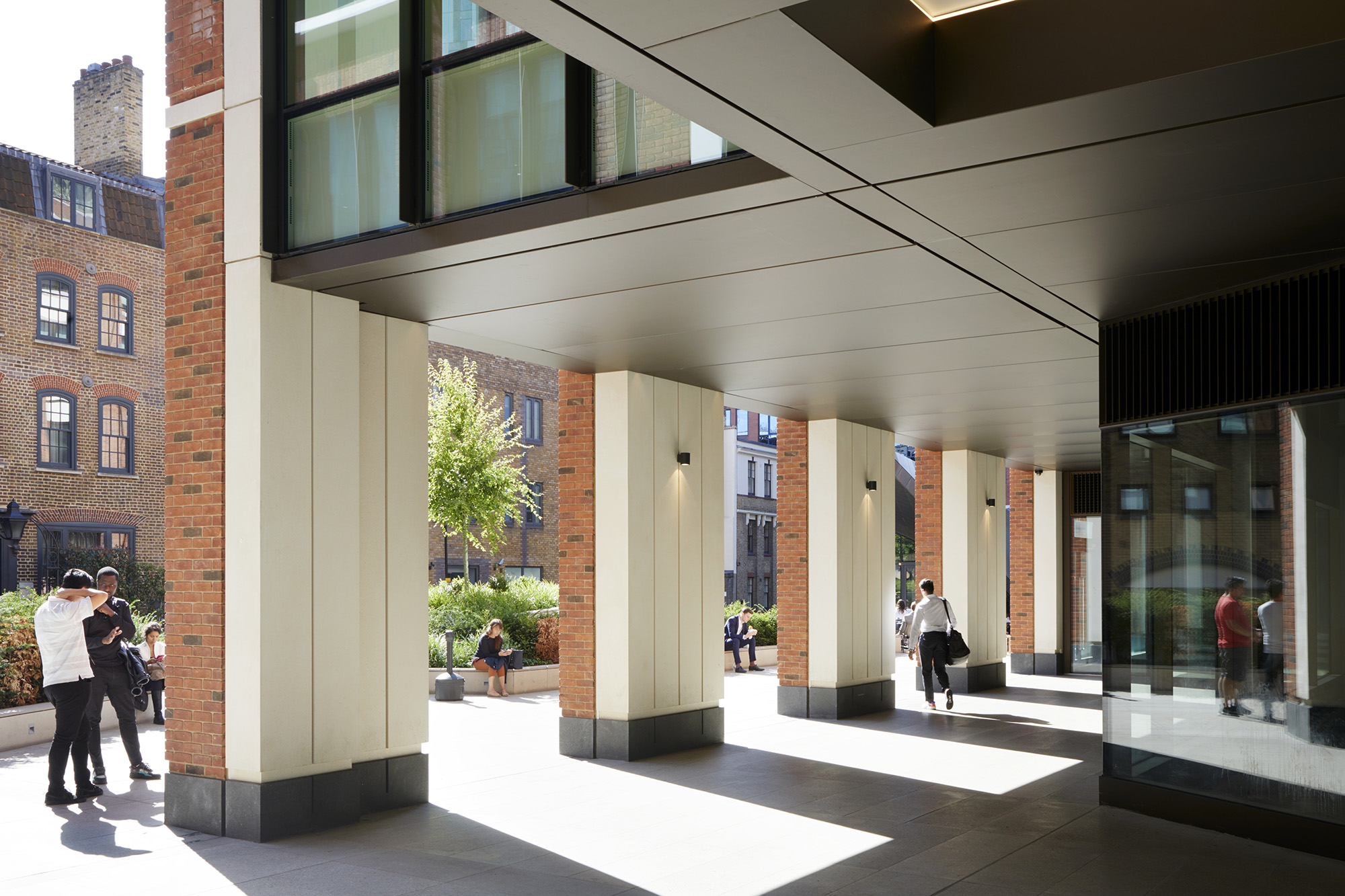 伦敦果蔬羊毛交易所重建,历史与现代交融-17