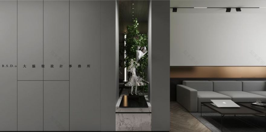 保定云溪九城 | 简约黑白灰,宁静和谐之家-58