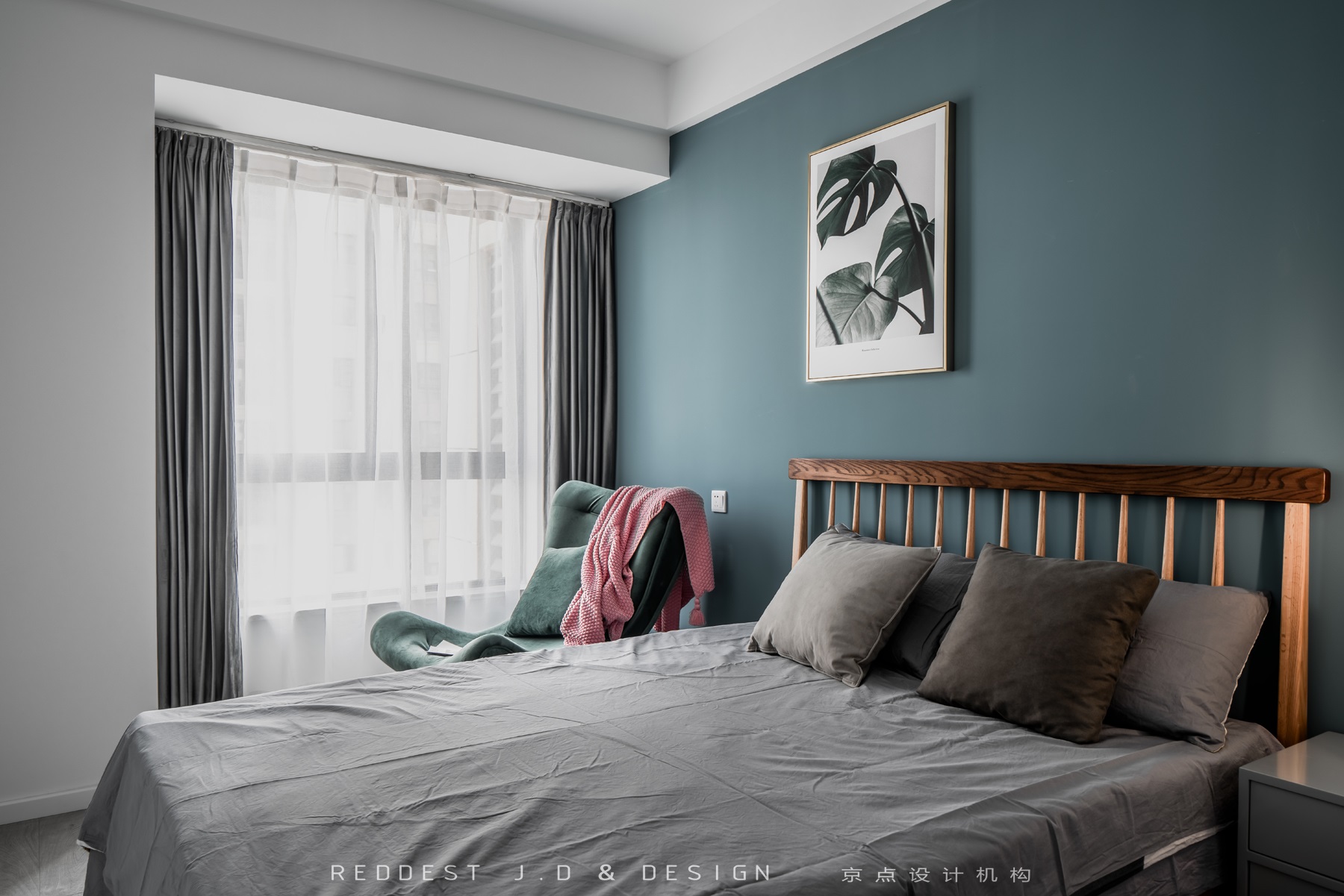 89m2 现代北欧风，京点设计打造合肥禹州天玺舒适住宅-31