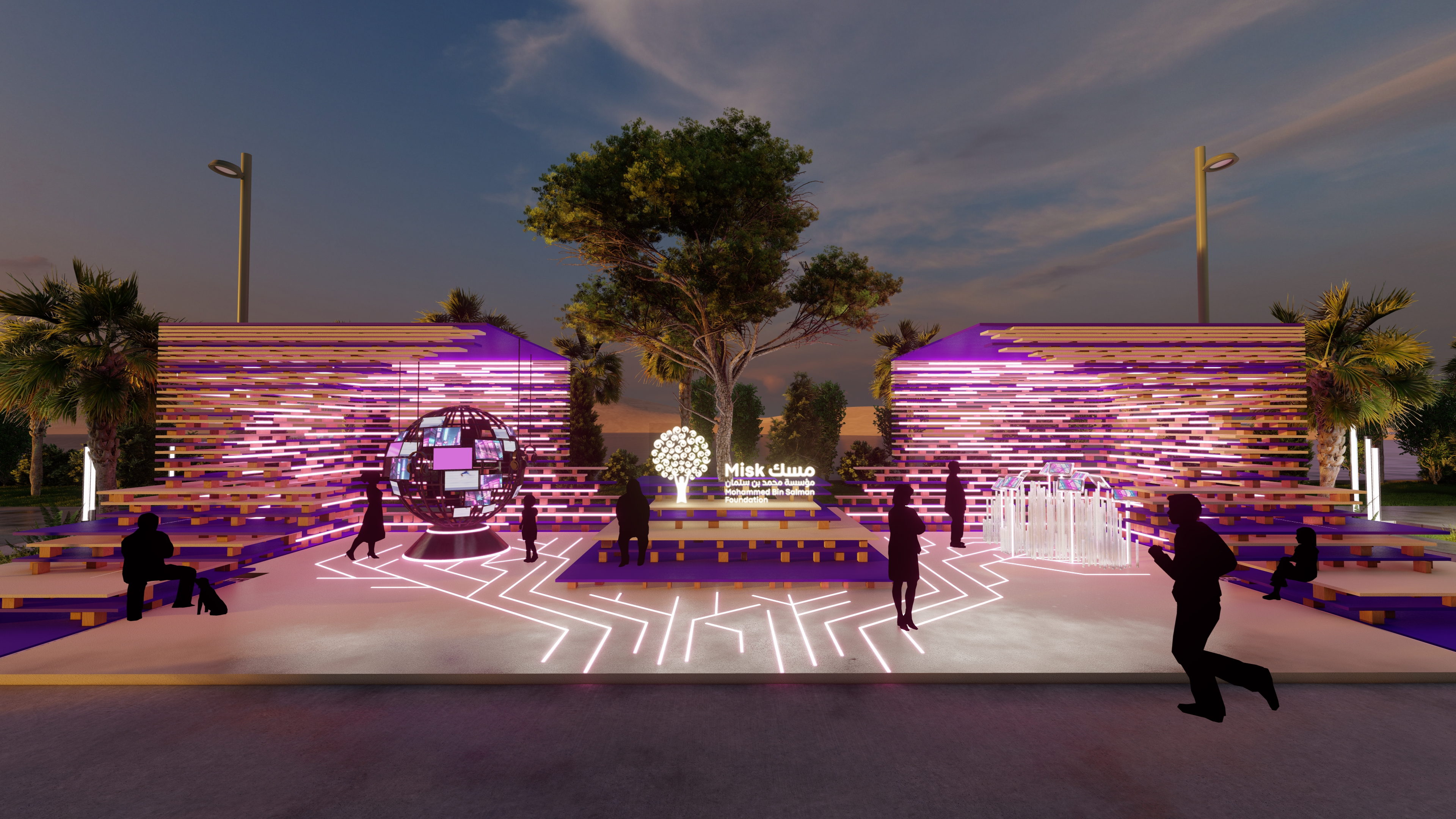 Misk Global Forum 2025设计丨沙特阿拉伯利雅得丨Marsel ABDO-13