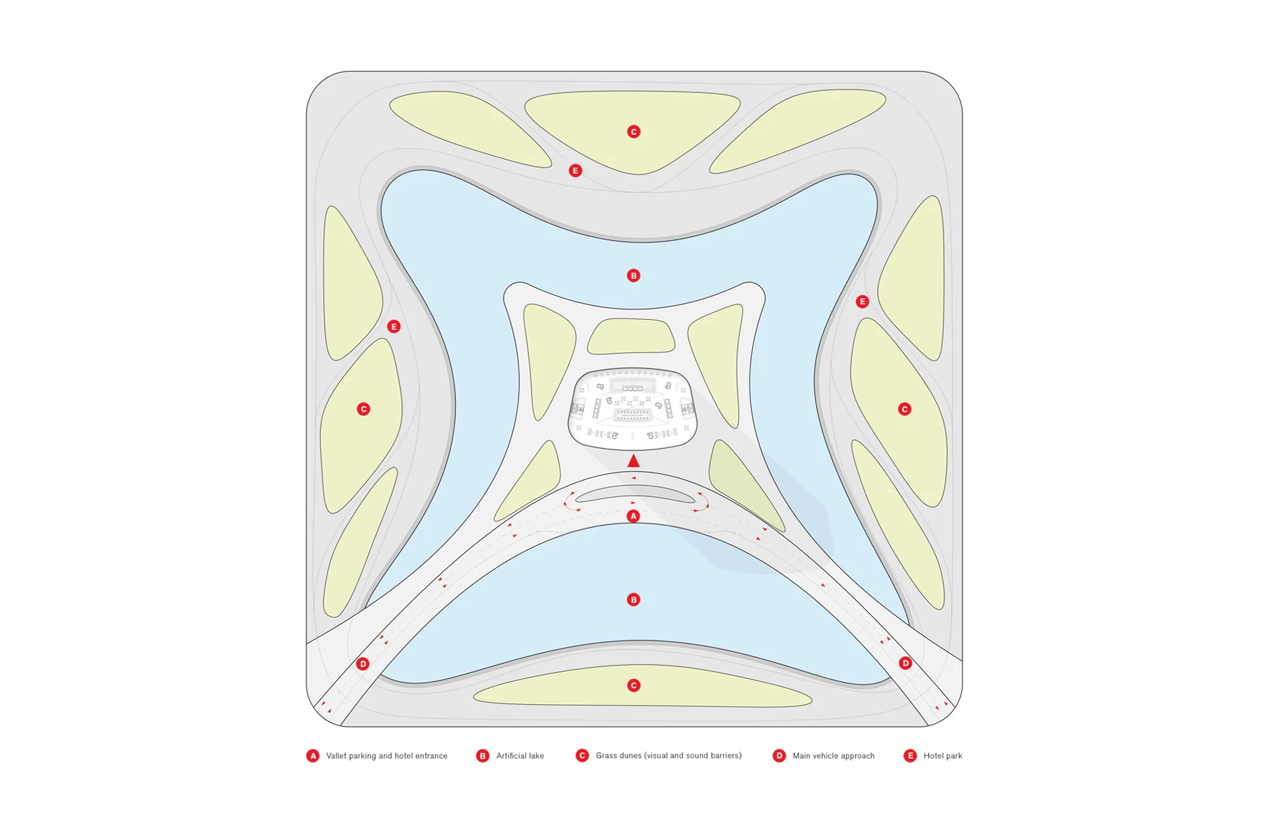 风之塔 · 沙特酒店综合体设计-21