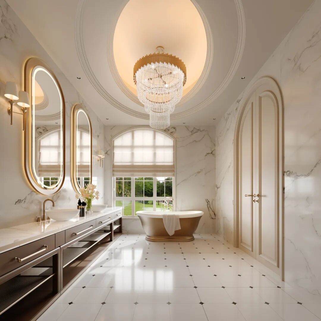 P.W.璞物设计丨时光凝萃的艺术·华章--纯净法式-67