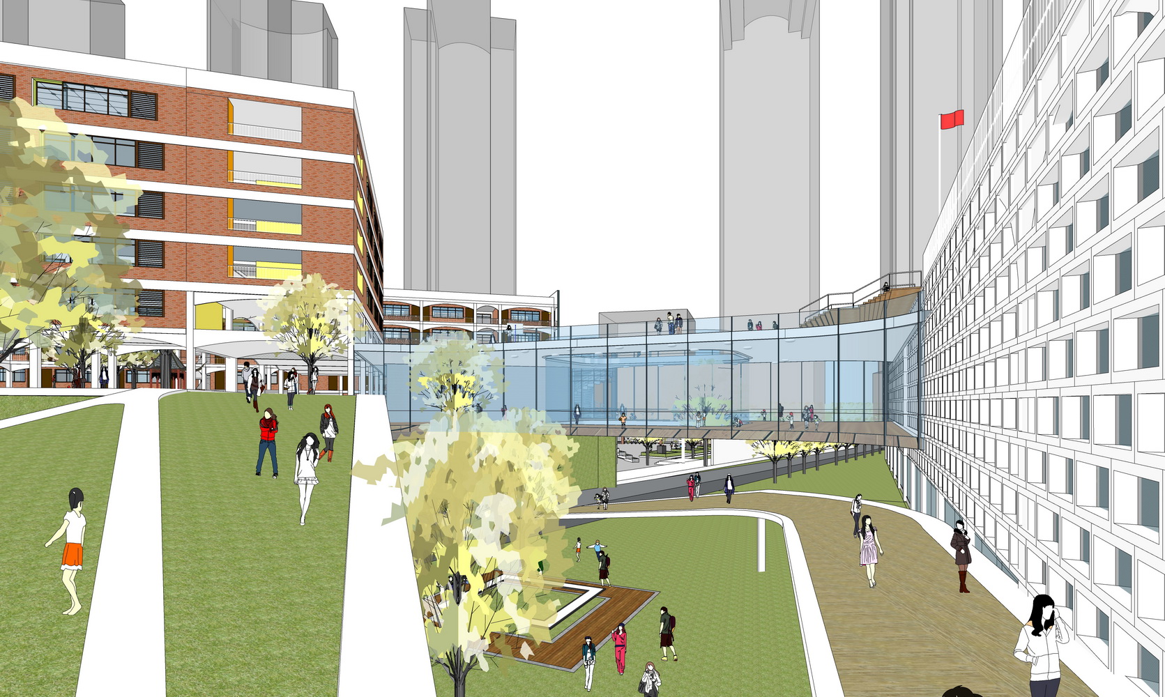 厦门市实验小学SU模型-6