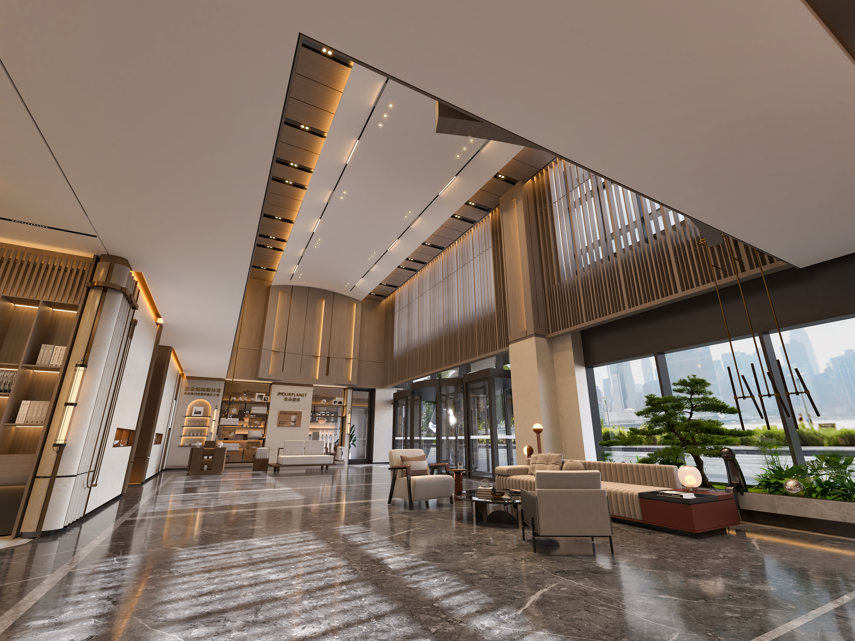 酒店大堂渲染-Jy-7