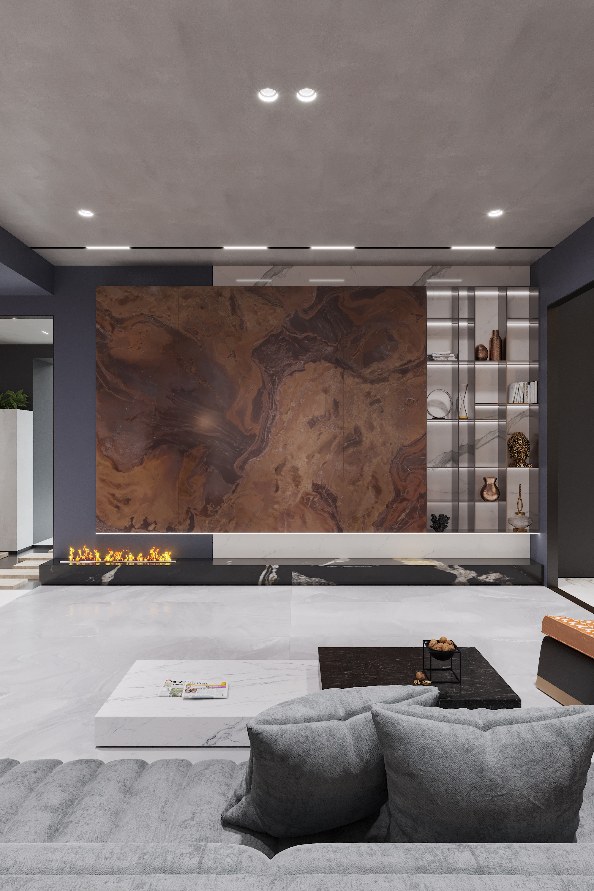 河南三门峡 180 平米室内设计案例解析 | 简约现代风-40