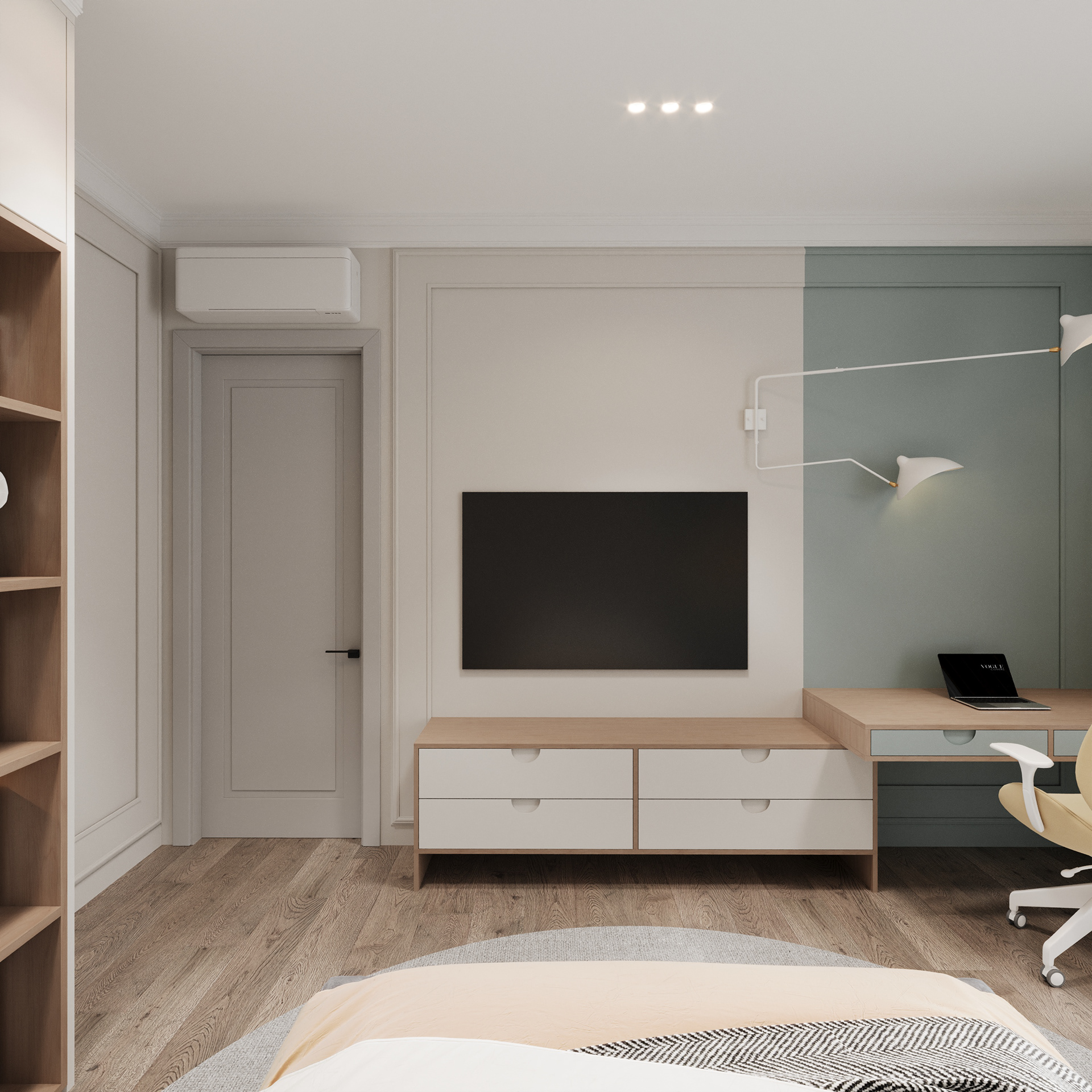 220平米两层住宅室内设计-68