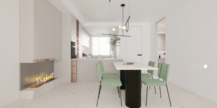 甘肃 140 平现代简约家居,纸木之间设计研究室打造-21