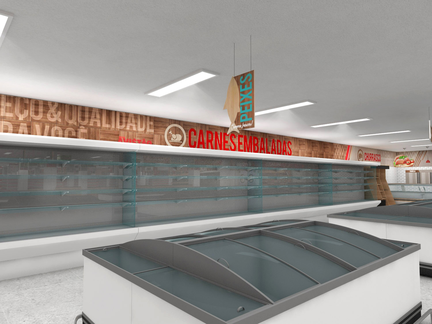 Avistão Supermarket Signage/ Sinalização-6