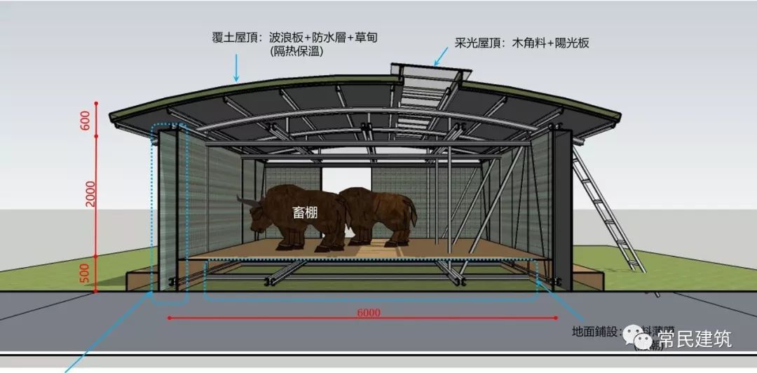 红原生态畜棚-13