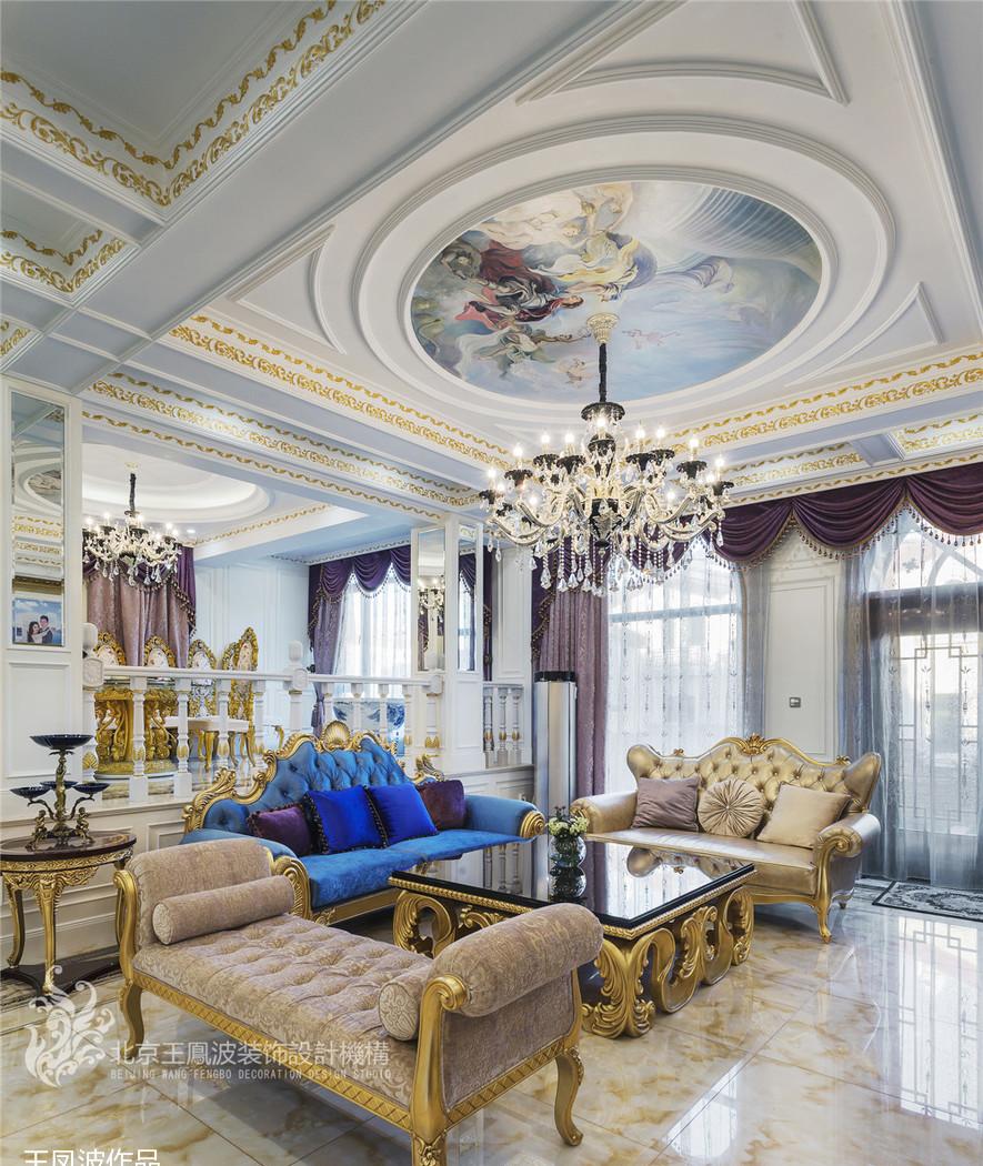 碧桂园别墅新中式样板间设计-2