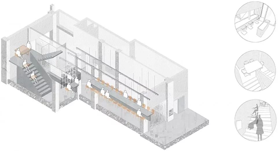 北京隐蔽网红拉面店,清水泥风诠释兰州文化-20