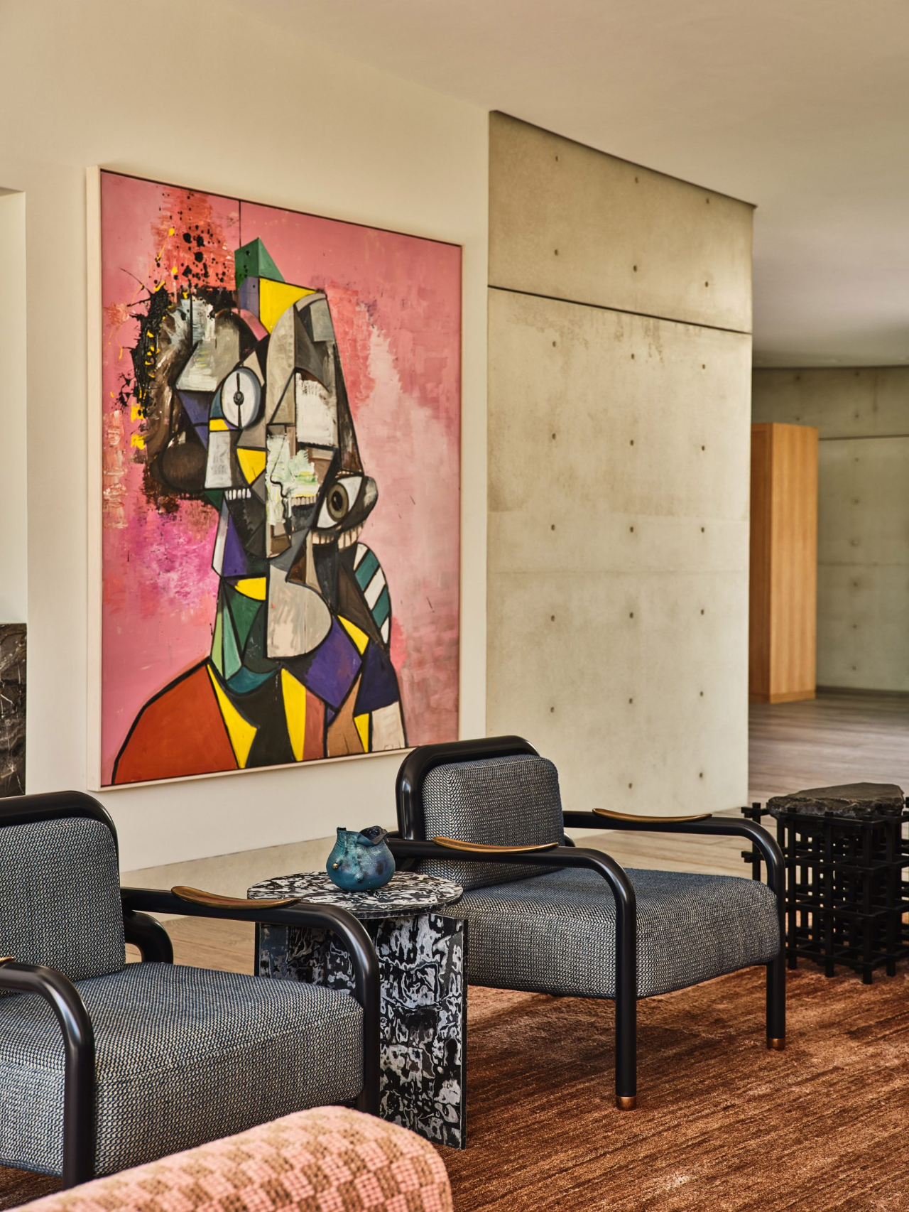 混凝土别墅设计丨美国洛杉矶丨asastudio,Kelly Wearstler-38