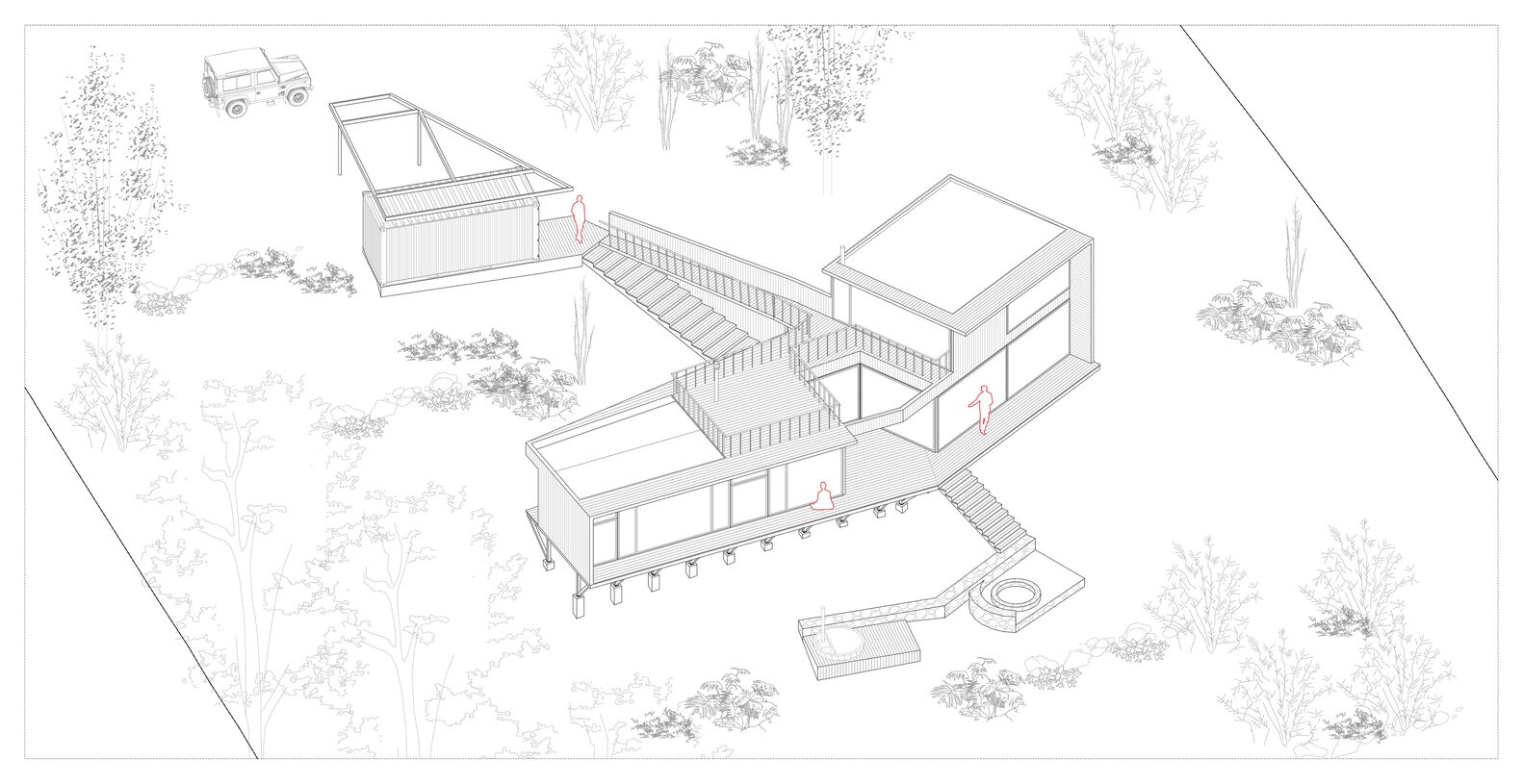 S House · 融合自然风景的现代木结构住宅设计丨智利丨nicolasCRUZarquitectos-39