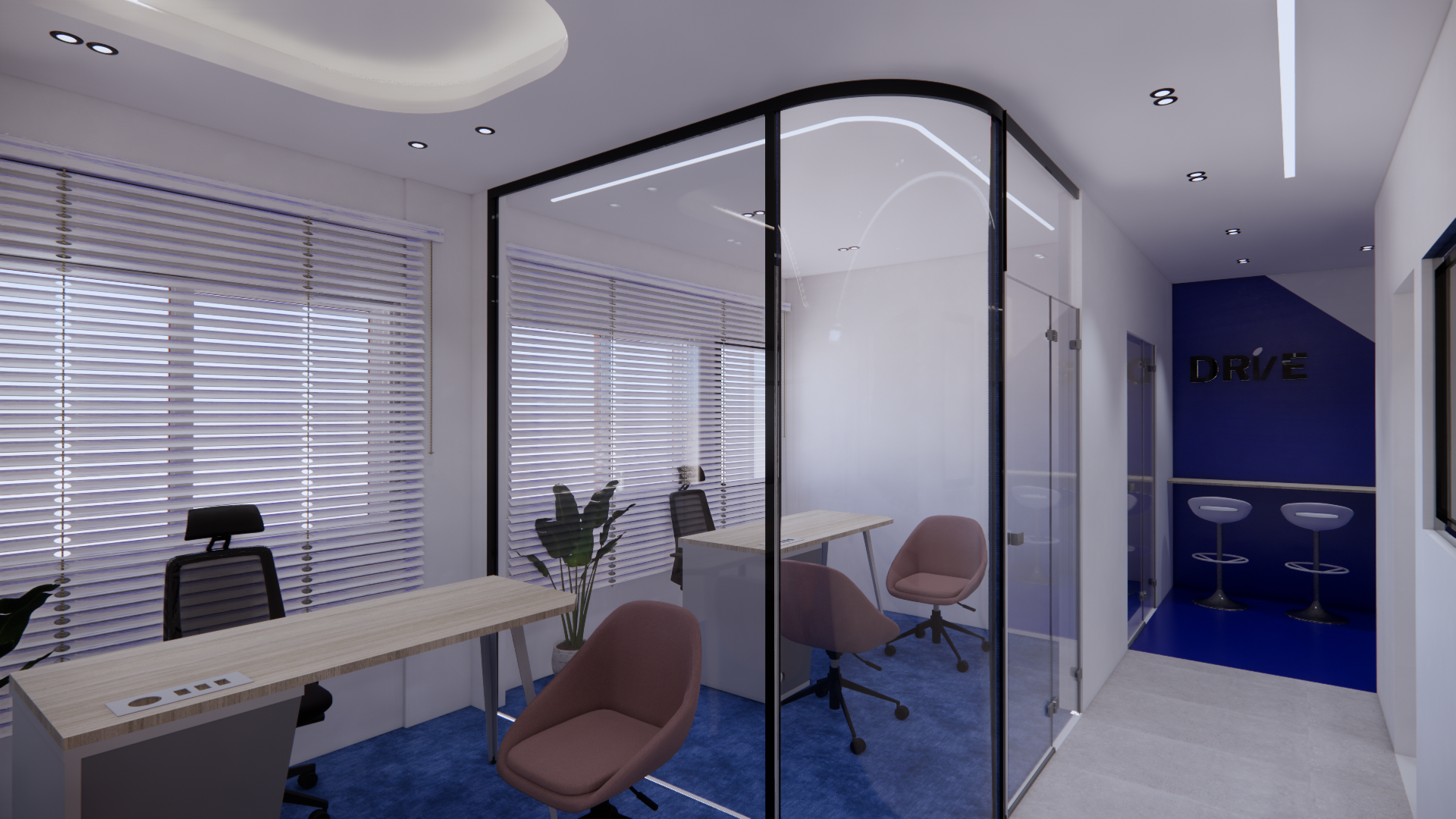 DRIVE – Ghabbour Auto行政大楼室内设计-13