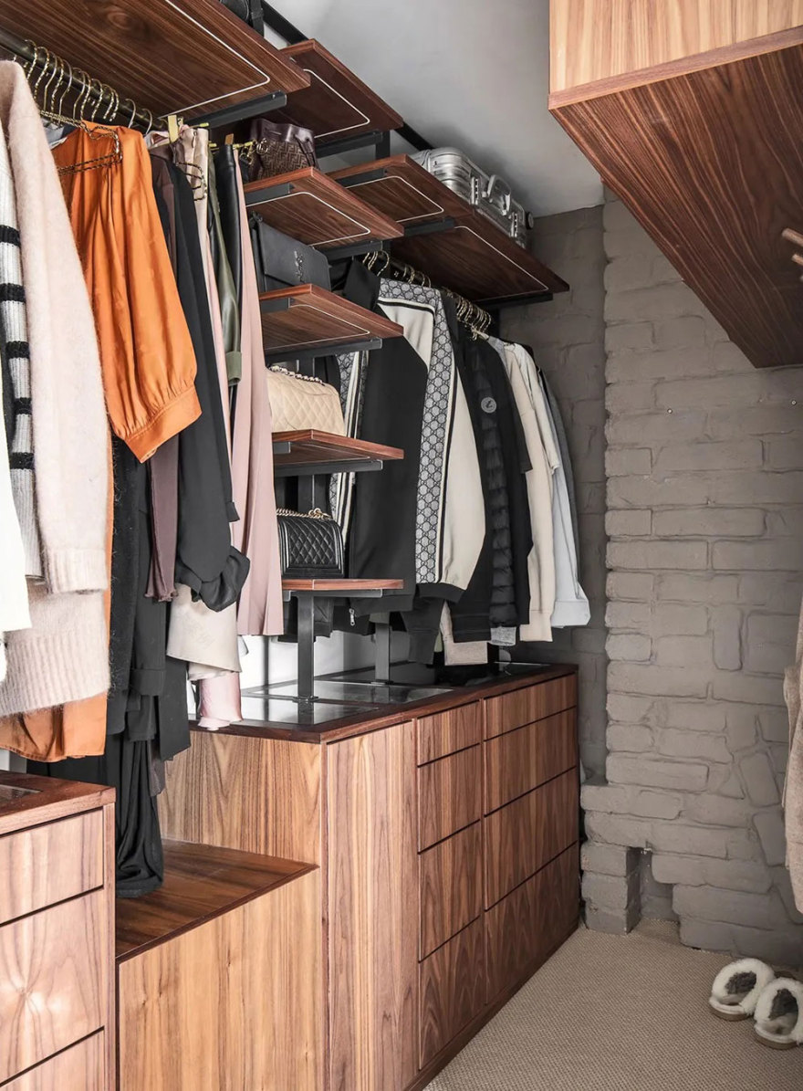 百年砖墙的现代阁楼公寓-21